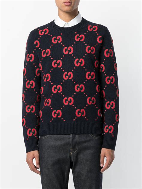 gucci mens knitwear|gucci sweater on blackish.